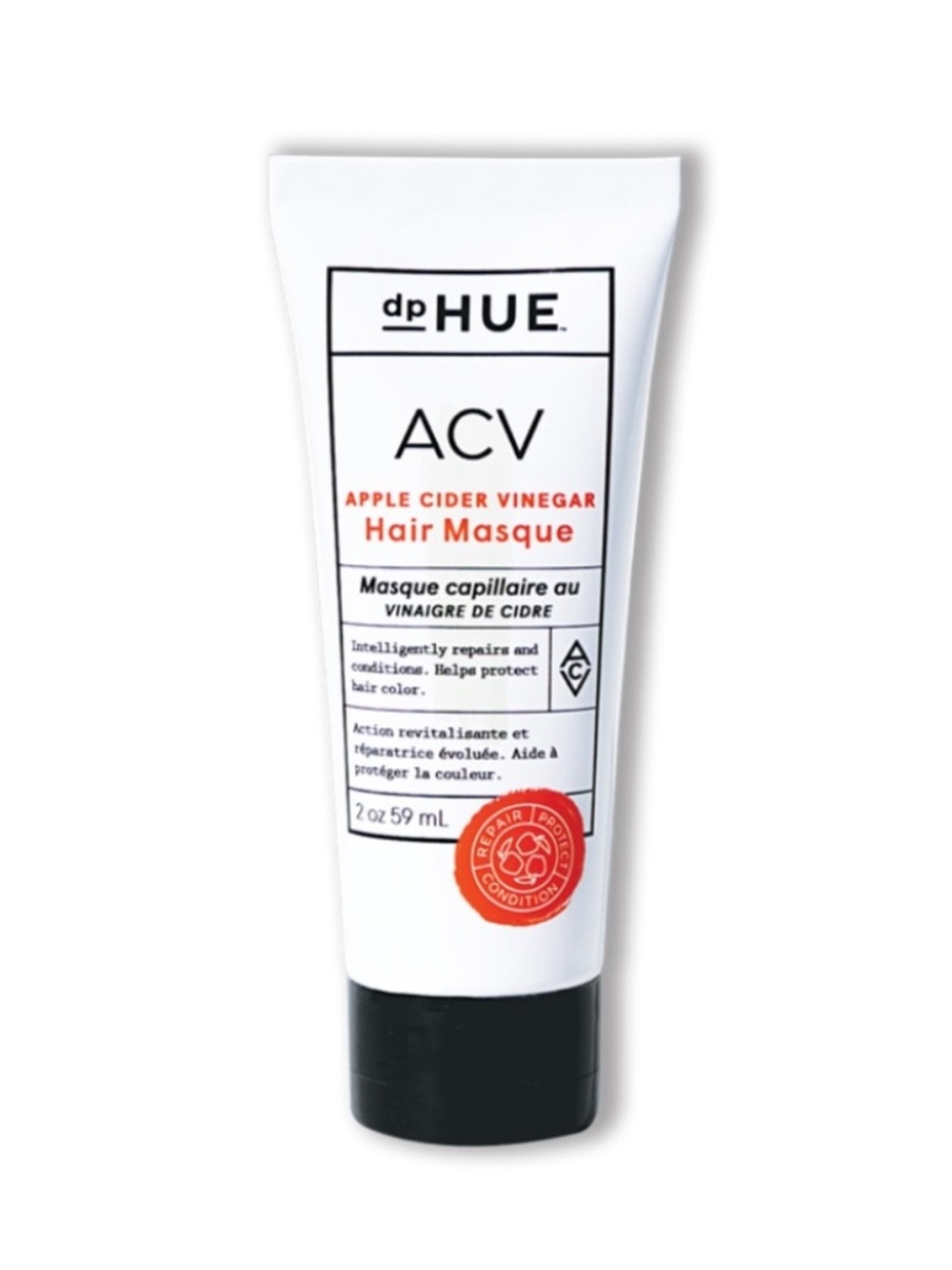 dpHUE Mini ACV Apple Cider Vinegar Deep Conditioning Hair Masque 2 fl oz / 59 ml
